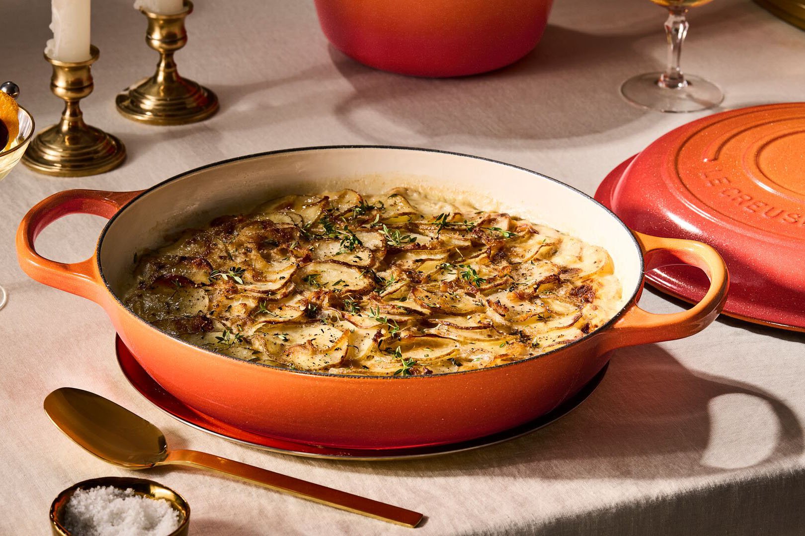 Truffle Potato Gratin